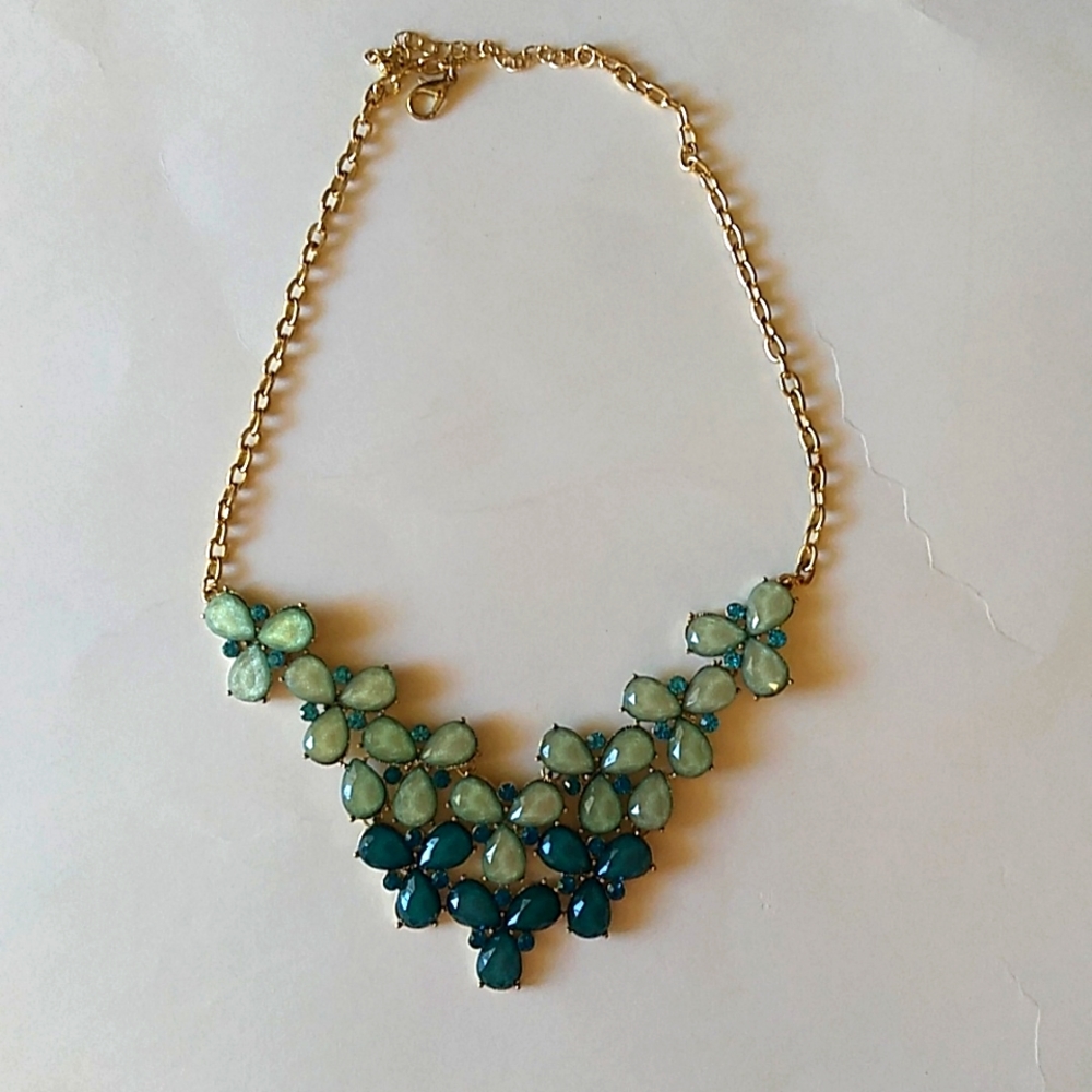 Jade Jewel Statement Necklace